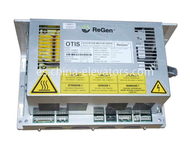 Unidad de motor de ascensor OTIS GBA21310JC2 OTIS Elevator Motor Drive GBA21310JC2